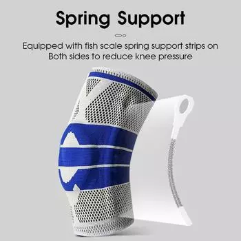 1 шт. наколенники для сжатия суставов, наколенники, поддержка для мужчин и женщин, спортивные наколенники, волейбольные танцы, наколенники, спортивный наколенник L