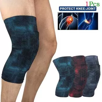 1 шт. наколенники с поддержкой колена, сотовые наколенники для женщин и мужчин, противоскользящий наколенник с защитной губкой EVA для спорта M красный