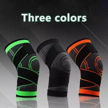 1 шт. наколенники спортивные накладные эластичные наколенники поддержка фитнес баскетбол волейбол медицинский артрит защита суставов S зелёный