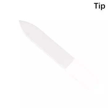 1 шт. Нано стеклянная пилочка для ногтей, полировка натуральных ногтей, кристальная пилочка для ногтей, полировщик, прозрачный художественный маникюр для натуральных ногтей A1