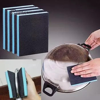 1 шт., нанометровая губка с алмазным песком, щетка для очистки от накипи