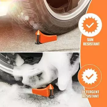 1 шт., направляющая для шланга, клин для мойки шин, инструменты для предотвращения защемления шлангов автомобиля, направляющие для колес, инструмент для мойки/детализации автомобиля синий