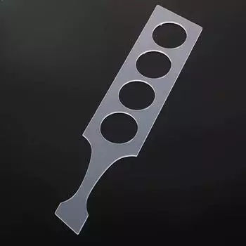 1 шт. Направляющий инструмент, настольное украшение, доска для пивного полета, креативный акриловый шаблон, 4 стиля, 43x9 см