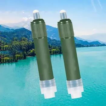 1 шт., наружный мини-фильтр для очистки воды для кемпинга, соломенная сумка для воды из углеродного волокна TUP для выживания или аварийных принадлежностей