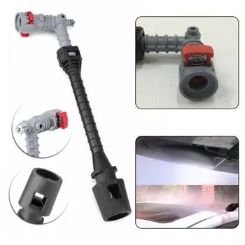 1 шт. насадка для мойки высокого давления серая ручка пластик высокого качества