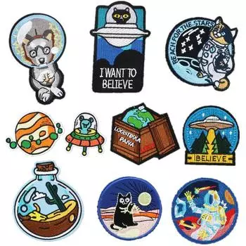 1 шт., нашивки для ремонта одежды в стиле астронавта, украшения для дома