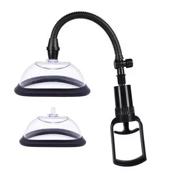 1 шт., насос для киски, присоска для влагалища, клитора, ручной женский массаж груди, стимулятор сосков, увеличенная крышка вакуумного насоса, секс-игрушки для взрослых 1pc