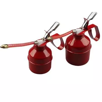 1 шт. насос масляный баллон высокого давления пистолеты коррозионно-стойкие 300/500 мл ручной масляный баллон масляный инжектор со шлангом 125/130 мм