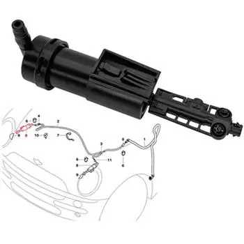 1 шт. Насос омывателя фары передний правый 61677147046 для Mini Cooper R50 R53 R52