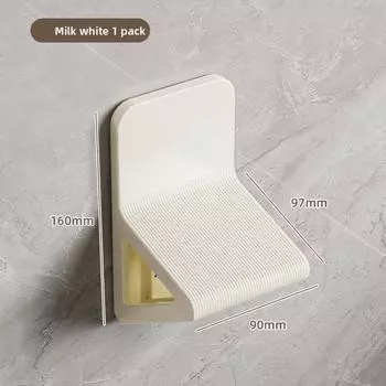 1 шт. Настенная педаль для мытья ног в ванной комнате без сверления, педаль для мытья ног, педаль для ног для беременных, педаль для обуви в душевой комнате, педаль для ног, столик для хранения 1PCS бежевый