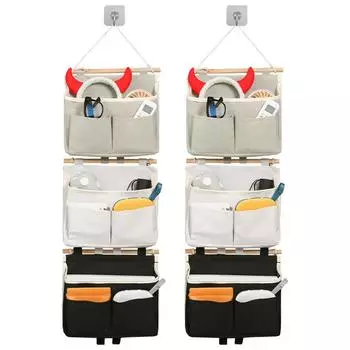 1 шт. Настенная сумка для хранения, прикроватная сумка для хранения, настенная сумка для хранения в студенческом общежитии, подходит для кухни