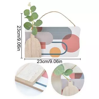 1 шт. Настенные подвесные украшения Подвески Домашнее украшение Дерево Гостевой дом Поделки Ручная работа Несколько стилей Гостиная 5 стилей