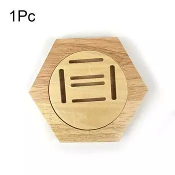 1 шт. Настенный держатель для медалей и значков из натурального дерева, система для демонстрации наград, модульная стойка для трофеев, соты 1pcs