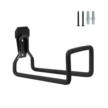 1 шт. настенный держатель для шланга для полива, железная стойка, держатель для хранения шланга для полива, рама для намотки труб, садовые принадлежности чёрный