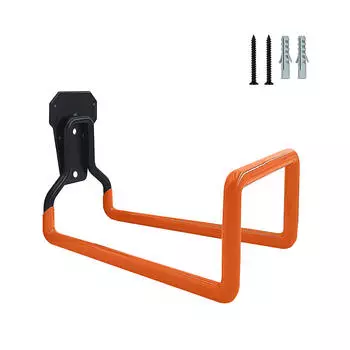 1 шт. настенный держатель для шланга для полива, железная стойка, держатель для хранения шланга для полива, рама для намотки труб, садовые принадлежности чёрный