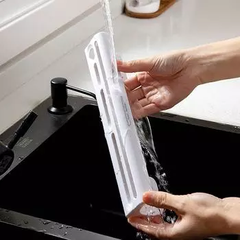 1 шт. настенный непробивной кухонный нож для хранения стеллаж для хранения ножей белый