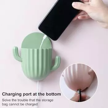 1 шт. настенный самоклеящийся держатель для зубных щеток, полка для слива, бытовая полка для хранения кактусов, органайзер для бритвы, аксессуары для ванной комнаты темно-зеленого