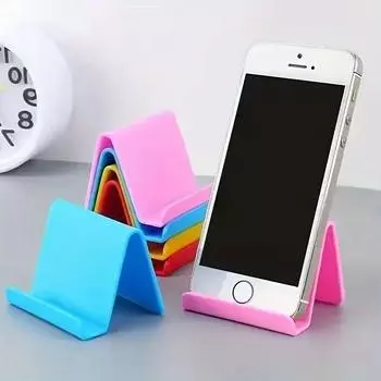 1 шт. настольная подставка для мобильного телефона держатель для смартфона 2,36*1,96 дюйма/ 6*5 см розовый