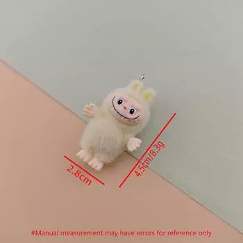 1 шт. настольное украшение модель украшения мини кукла стоячая Лабубу милая игрушка рождественские подарки аксессуары своими руками