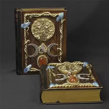 1 шт. Натуральные камни магический блокнот гадательный дневник книги тигровый глаз лечебные блокноты домашний декор