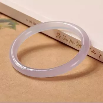 1 шт. натуральный нефритовый браслет модный браслет с подвесками нефритовый женский подарок 54MM