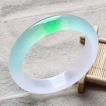 1 шт. натуральный нефритовый браслет модный браслет с подвесками нефритовый женский подарок 54MM