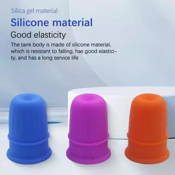 1 шт., натуральный силиконовый скребок для детей и тела, шеи, глаз, массажа, ухода за лицом, антивозрастной инструмент для красоты синий