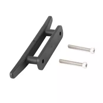 1 шт. нейлоновая палубная утка для каяка, лодки, каноэ, 2-отверстие, открытое основание якоря с винтами, аксессуар