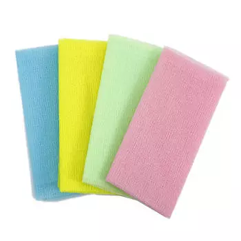 1 шт. нейлоновое японское отшелушивающее красивое полотенце для кожи, ткань для мытья и душа, скраб для спины, чистка тела, моющие губки и скрубберы