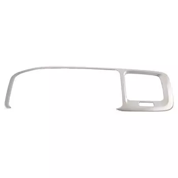 1 шт., нержавеющая сталь, белая навигационная рамка-крышка, отделка интерьера для Volvo S60, запасные части для установки CHINA