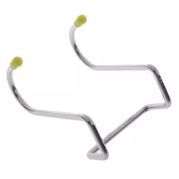 1 шт., нержавеющая сталь, двойной S-образный крючок для хранения, настенный крючок для ванной комнаты и кухни L5.2*W2*H5.5cm