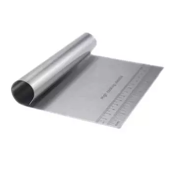 1 шт. Нержавеющая сталь нож для лапши скребок для торта со шкалой резаки для теста выпечка торта скребок для теста аксессуары для выпечки