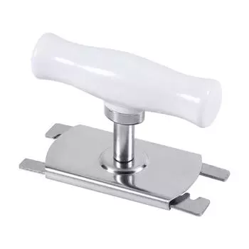 1 шт., нержавеющая сталь, открывалка для стеклянных бутылок, противоскользящая, трудосберегающая, закручивающаяся, винтовая, укупорочная машина, новая