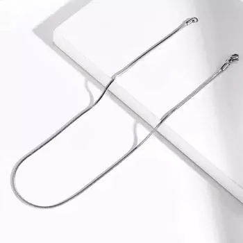 1 шт. Нержавеющая сталь Удобная с карабинами Креативная бижутерия Стильное ожерелье Чокер Цепочка 50cm