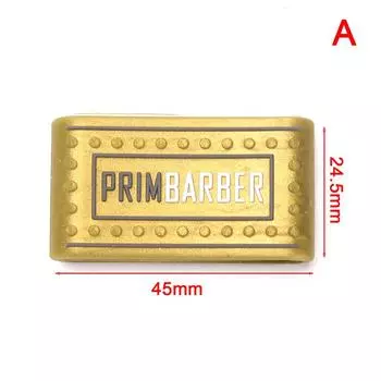 1 шт., нескользящие парикмахерские машинки для стрижки, ручки, рукава, парикмахерский держатель, инструменты 45*24mm золотой