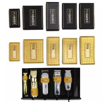 1 шт., нескользящие парикмахерские машинки для стрижки, ручки, рукава, парикмахерский держатель, инструменты 45*24mm золотой