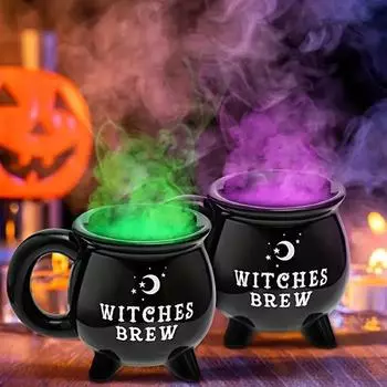 1 шт. Netflix Хэллоуин Ведьма Зелье Ведьма Кружки Кружки Волшебные Керамические Кружки Волшебная Ведьма Кружки Тигель