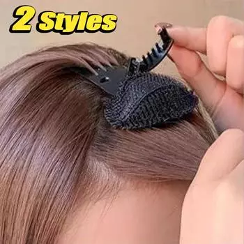 1 шт., невидимая пушистая губка, заколка для волос, передняя линия волос, объемная основа, пышная подушка, заколки для волос, булочка, инструмент для укладки волос, женские аксессуары для волос 1PCS кофейный