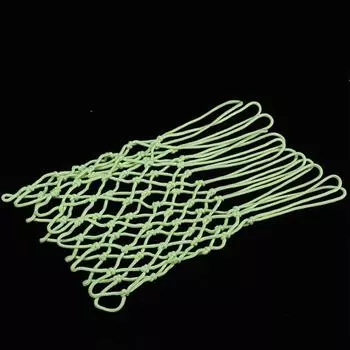 1 шт. Ночной светящийся баскетбольный сетчатый нейлоновый баскетбольный обод сетка 12 петель стандартного размера светящийся баскетбольный сетчатый солнечный свет