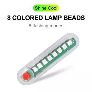 1 шт. НОВЫЙ автомобильный солнечный стробоскоп, светодиодный светильник, 8 SMD, авто аварийный свет, сигнальный светильник, спасательная лампа, 6 режимов мигания, красочные 1pc