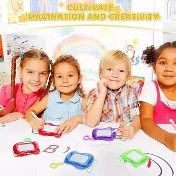 1 шт. новая детская мини-доска для рисования с возможностью практического применения на магните 2pcs