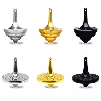 1 шт. новая креативная игрушка забавная мини волшебная какашка металлический гироскоп подарок волчок начало для изысканной коллекции декор день рождения A золотой