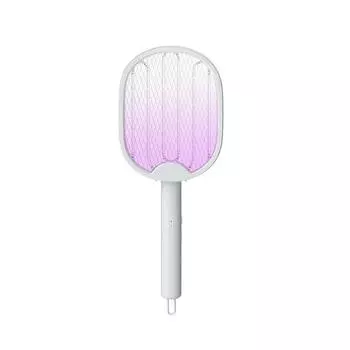 1 шт. Новая лампа от комаров, перезаряжаемая через USB, электрическая складная ракетка от комаров, мухобойка 3000 В, отпугивающая лампа