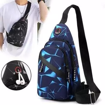 1 шт., новая мужская и женская парусиновая сумка, спортивная нагрудная сумка для спорта на открытом воздухе, повседневная сумка через плечо, спортивная сумка на руку Style1 красный