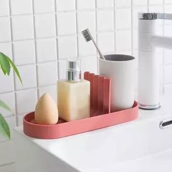 1 шт., новая полка для хранения слива, губка, держатель для мыла, щетка для чистки раковины, пластиковый органайзер, полка для ванной комнаты, кухонные принадлежности красный