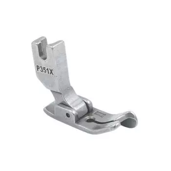 1 шт. Новая прижимная лапка P351X с правым краем и боковой стенкой, аксессуары для швейных машин 4mm