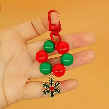 1 шт. Новая сумка с изображением дерева, мультяшного украшения, снежинки, рождественского брелока, милые сумки Санта-Клауса, аксессуары для писем, подарочный кулон для женщин