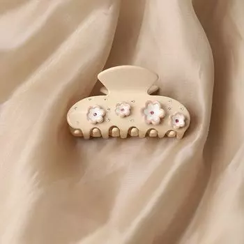 1 шт. Новая трехмерная заколка для волос с лепестками и инкрустированным бриллиантами цветком, заколка для волос с водными бриллиантами, темпераментный аксессуар для волос