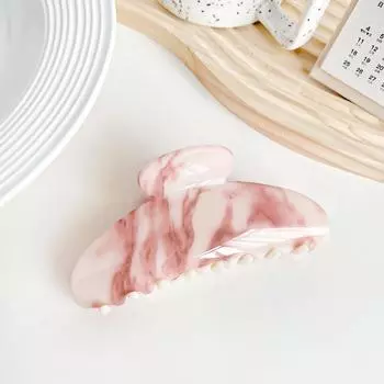 1 шт. новая заколка для волос в стиле акварели, с простым темпераментом, большая заколка для волос на затылок, высококлассная заколка-акула для волос