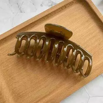 1 шт. Новая заколка-зажим для волос Кость дракона желейного цвета, элегантная заколка-пучок, зажим-акула, головной убор, аксессуары для волос